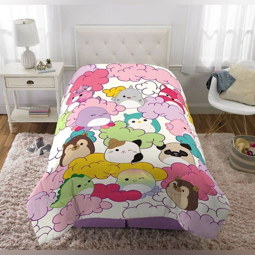 Squishmallows Twin Reversible Comforter